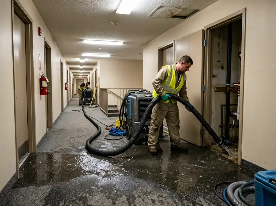 multi-unit-apartment-hallway-f-005 — frequently asked questions, Emergency Burst Pipe Water Extraction & Removal in Yoakum,…